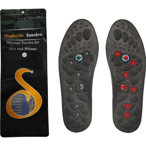 Magnetic Therapy Massage Insoles For Shoes Men Women Arch Support Breathable Running Sports Shock Absorbing Insole Shoe Inserts