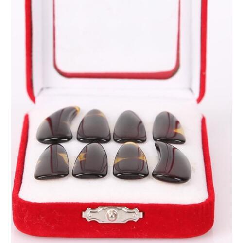 Guzheng Nail Set Professional Grooves Guzheng Practice Nail Protection Covers Instruments Accessories for Adult Children