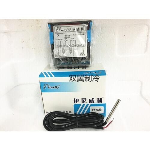 New Original temperature controller Ewelly EW-988D refrigerant temperature table heating control output