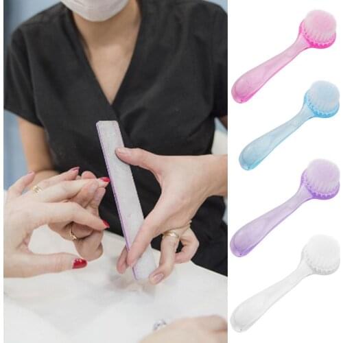 Exfoliating Facial Cleanser Brush Face Cleaning Washing Cap Soft Bristle Brush Scrub Plastic Non-electric Cleansing Brush