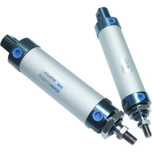 SHENLIN Stainless Steel MA32 Type 32mm Bore 25/50/75/100/125/150/175/200/250/300/400/500mm Stroke Pneumatic Air Cylinder