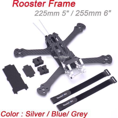 Rooster 5inch 230 225mm / 6inch 255mm FPV Racing Drone Quadcopter Frame FPV Freestyle Frame For Chameleon QAV-R
