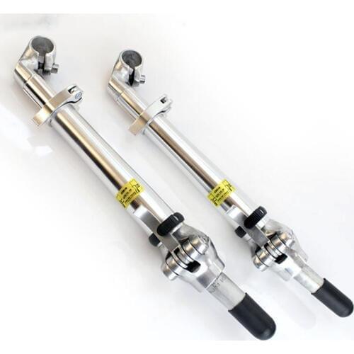 Foldable Bicycle Stem Handlebar Eletric Bike 22.2mm/25.4mm Bicycle Accessories Folding Bike Stem Handlebar Aluminium Alloy