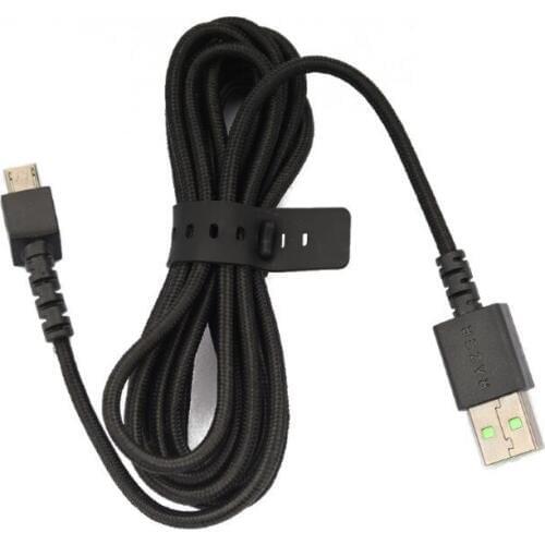 High quality Durable Nylon Braided USB Mouse Cable Line for Razer Mamba Wireless Mouse