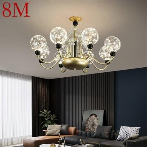8M Chandeliers Light Modern LED Branch Pendant Lamp Flower Home Fixture for Living Room Decoration