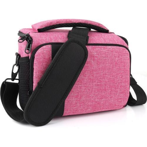 Fashion Polyester Material Outdoor Photography DSLR Camera Shoulder Bag Waterproof Abrasion Resistant Portable Camera Sling Bag