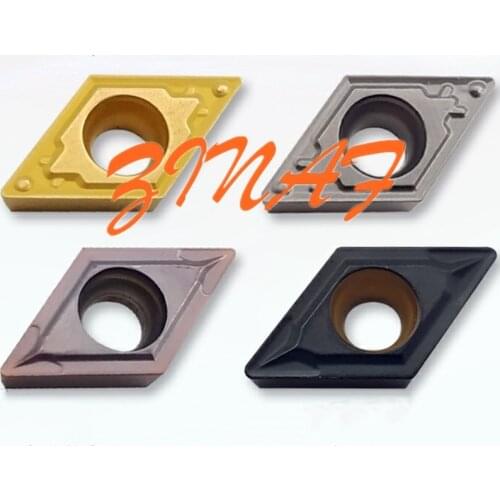 DCMT070204 carbide inserts external turning tools CNC inserts milling cutters lathes for SDJCR/L07 lathe tools turning inserts