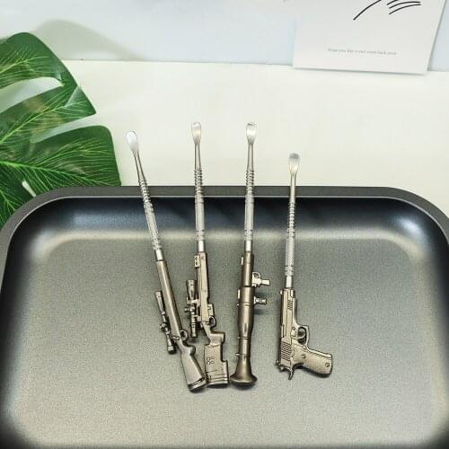 GORDON Unique Wax Carving Tool Stainless Steel Multifunctional Titanium Nail Dabber Dab Spoon Smoking Accessoires
