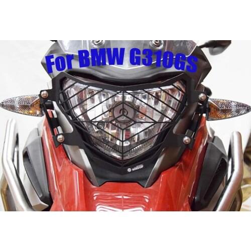 For BMW G310GS G310R G310 GS G 310 GS 2017-2018Motorcycle Modification Grille Headlight Guard Lense Cover Protector Accessories