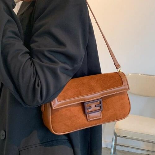 Women bag fashion tote bag Underarm bag female bag 2020 new wild messenger bag shoulder bag design portable baguette bag