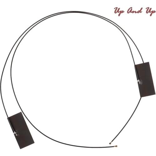 2 Pcs PCI-E Wireless Wifi Mhf4 Laptop Dual Band M.2 Antenna For Ngff Bluetooth