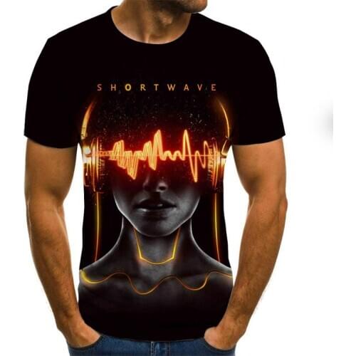 2020 3d print funny music t-shirt man woman fashion t-shirt child Harajuku tee funny shirt t-shirt XXS-6XL