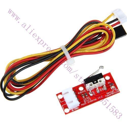 3pcs Endstop RAMPS 1.4 Mechanical Limit Switch for 3D Printer, parts /Accessories Free Shipping
