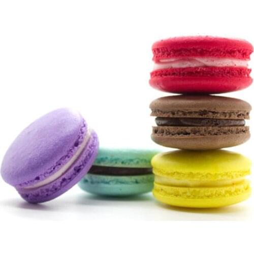 3D Macaron Mould DIY Pendant Silicone Resin Mold Jewelry Making Baking Tools