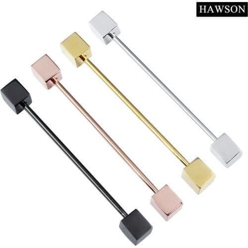 Free Shipping Skinny Tie Collar Pin For Men Shirt 4 pc One Lot Collar Stay Man Suit