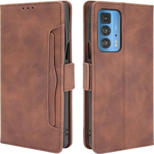 Edge20 Pro Lite 5G 2021 Flip Case PU Leather Wallet Card Slot Removable for Motorola Moto Edge 20 Lite Case Moto Edge S Pro Capa