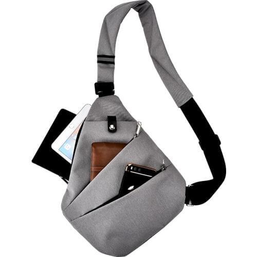 Compact Flat Sling Bags Crossbody Shoulder Bag for outdoor sports bag Hiking Camping Travelling cycling walking