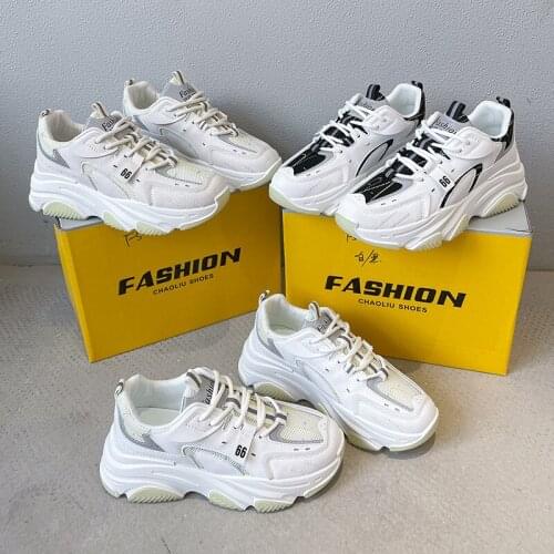 Women Vulcanize Shoes 2021 Fashion Non Slip Platform Running Shoes Women Increase Sneakers Women Casual Shoes Zapatos Deportivos