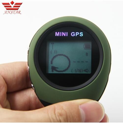ANSTAR GPS Tracker MINI Tracking Device for Outdoor Hunting Portable Navigator Travel Keychain Micro Handheld GPS Locator