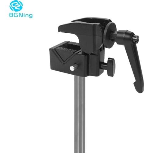 Multi-Function DSLR Camera Fixing Mount Clip Photo Studio Aluminum Alloy CNC Supper Clamp for Canon for Nikon Tripod Accessories