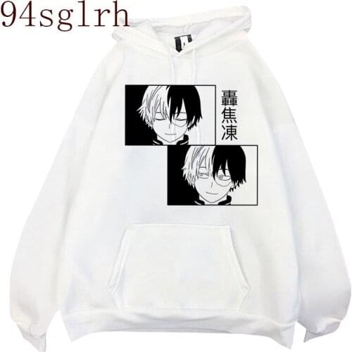 My Hero Academia Hoodies Men Unisex Boku No Hero Academia Todoroki Himiko Toga Bakugou Dabi Sweatshirt Japanese Anime Tops Male