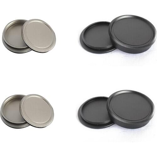 Metal Body Cap And Lens Rear Cap Set For M39 Ltm Lsm Leica Screw Mount Mcm39S