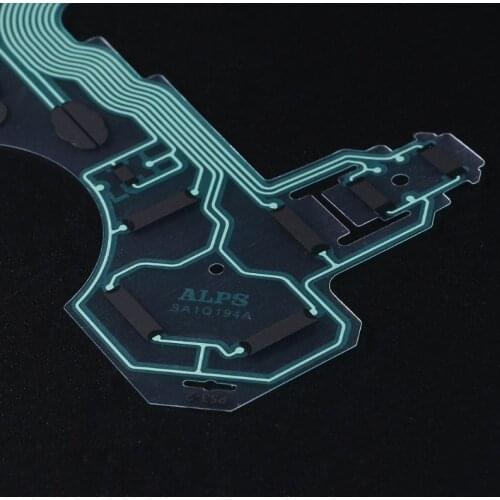 Circuit Film Button Ribbon Conductive Keyboard Flex PCB SA1Q194A Replacement for PS3 3 Vibration Handle Controller