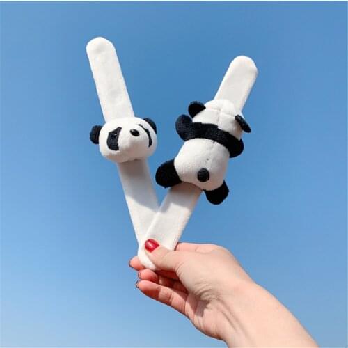 4-8CM Lovely Panda Belt Plush Gift Doll , Soft Plush Panda Toy