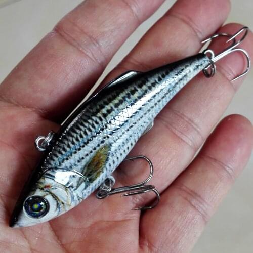 7.9cm 10.5g VIB Sinking Fishing Lure Vibration