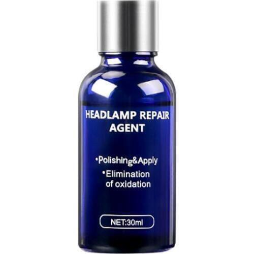 Car Hardness Headlight Lens Restorer Repair Liquid Coating Auto Polish Polishing Set Repair Light Agent A7V0