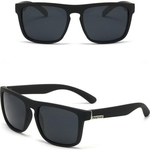 Comfortable And Exquisite Retro Square Large Frame Sunglasses UV400 With Integrated Nose Pad And Metal Hinge