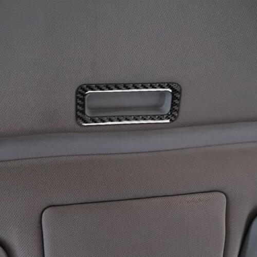 1pcs Real Carbon Fiber Interior Sticker Solid Color Car Sunroof Frame Trim fit for BMW 3 Series E46 1998-2005 Model Accessories