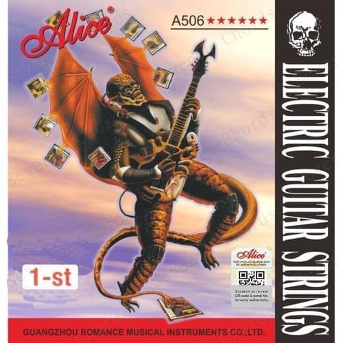 10 Pcs A506-l Single 1 String for Electric Guitar E-1st 010 inch/0.25mm (No string set,only 10 pieces 1 string)