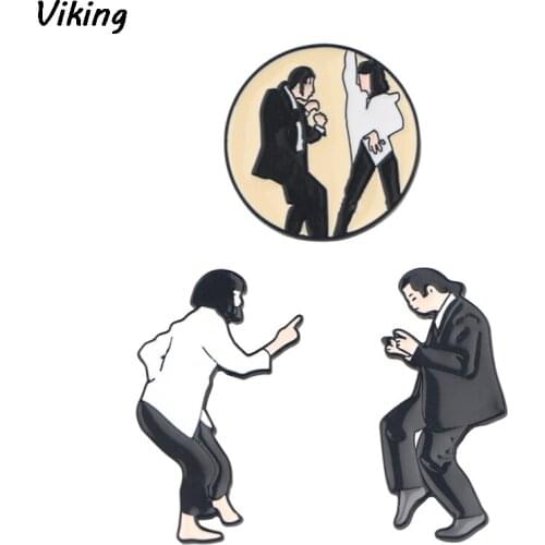 20pcs/lot G1799 Fashion Pin Cartoon Couple Enamel Pins Backpack Bag Brooch badges for Clothing Tie Pin Charm Kids jewelry