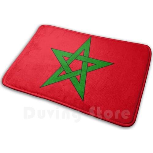 3 , 2 , 1 Long Live The Moroccans Soft Non-Slip Mat Rug Carpet Cushion Maghrib Morocco 3 2 1 Pride King Mohamed 6 Hackim