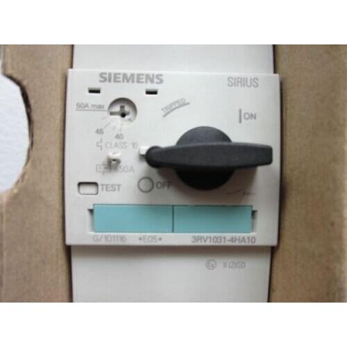 Siemens 3RV1031-4HA10 3RV10314HA10 40-50A Circuit Breaker -New