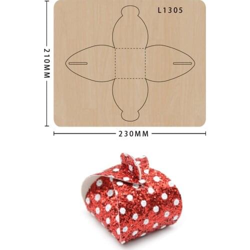 Wood Die Cutting Diy Cutting Dies Gift Box Leather Decoration Die Cut Scrapbooking Templat Suitable For Big Shot Machines