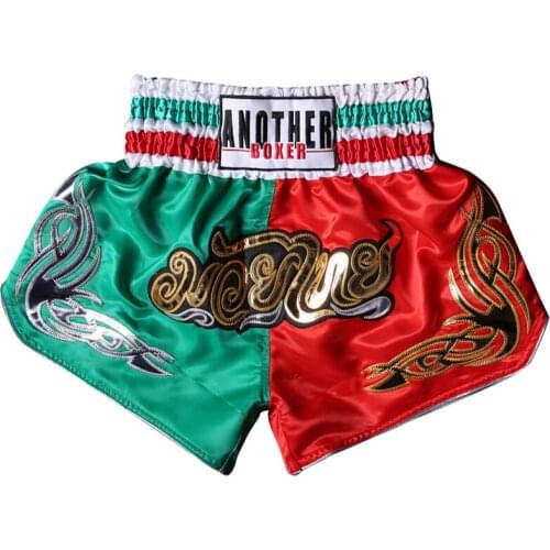 Cheap Cute Muay Thai Boxing Shorts Women Professional Fighting Fitness Training Kickboxing MMA Shorts Boxoe Pants Sanda Clothing