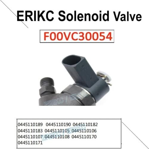Diesel Solenoid Valve F 00V C30 054 Common Rail Parts Fuel Injector Control Valve F00VC30054 For Bosch 0445110189 0445110190