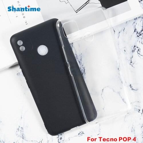 For Tecno POP 4 Gel Pudding Silicone Phone Protective Back Shell For Tecno POP 4 Soft TPU Case