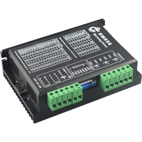 1PC DM856 32 bit DSP digital driver 86 stepper motor driver two-phase stepper motor 20-80VDC