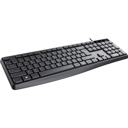 IMICE K-818 Backlight Keyboard Plug and Play Laser Engraving Tech Gadget Black Computer Keyboard with LED Light for Notebook