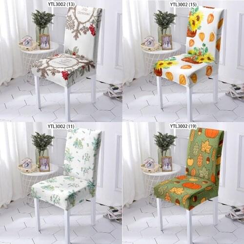 Cartoon flowers and fruits chair cushions for dining chairs recliner cover dinner table and chairs black chair cover Armchair