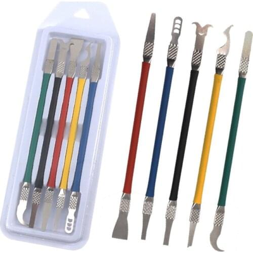 8 In 1 /5 In 1Computer CPU IC Chip Repair Set CPU Metal Remover Burin To Remove for PC Mobile Phone IC Chip Repair Blade Tools