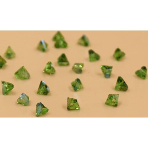 Wholesale 6mm 100pcs Triangle Austria Crystal Beads For Jewelry Making DIY Handmade Bracelet