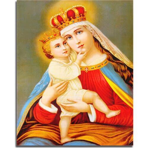 Peter ren Diamond painting fairy Diamond embroidery religion square craft Rhinestone mosaic Full needlework Embrace of the Son