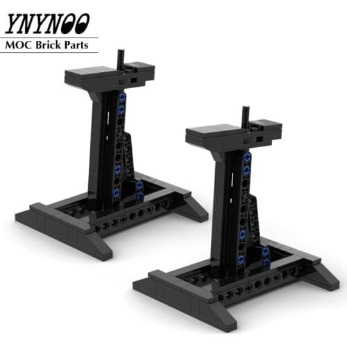 The MOC Stand (Only Bracket) for 75273 75102 75149 75218 X-wing Starfighters Showing Display Stand Building Block Bricks DIY Toy