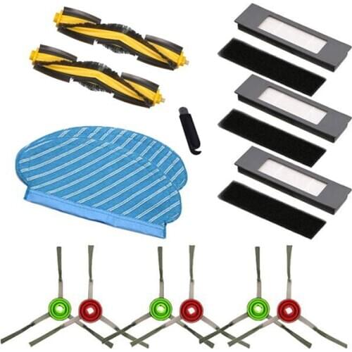 Mopping Cloth Rag Main Brush Roller Side Brush HEPA Filter for Ecovacs Deebot Ozmo 920 950 Robotic Vacuum Cleaner Parts