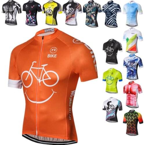 Weimostar Pro Cycling Jersey Men Summer MTB Bike Jersey Shirt Breathable Bicycle Clothing Team Sport Cycling Clothes Maillot