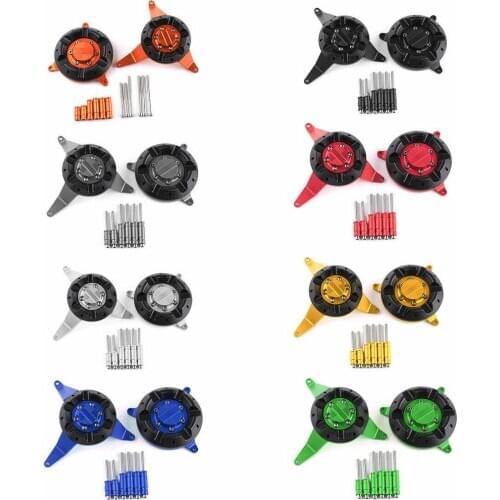 For Kawasaki Z900 Motorcycle Engine Protectors Set Engine Guard Cover Protection